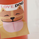 KURAND新商品「I LOVE DOG」のラベル写真